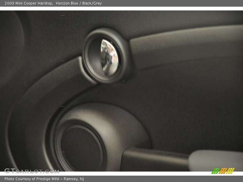 Horizon Blue / Black/Grey 2009 Mini Cooper Hardtop