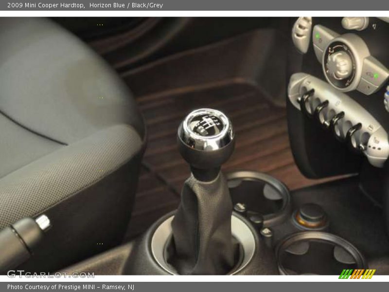 Horizon Blue / Black/Grey 2009 Mini Cooper Hardtop