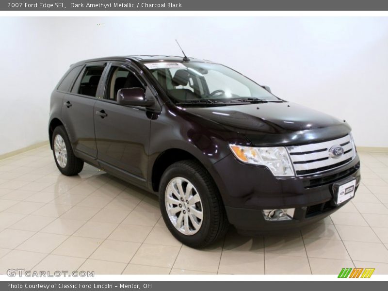 Dark Amethyst Metallic / Charcoal Black 2007 Ford Edge SEL