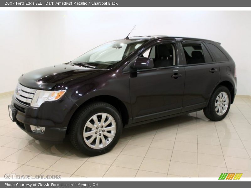 Dark Amethyst Metallic / Charcoal Black 2007 Ford Edge SEL