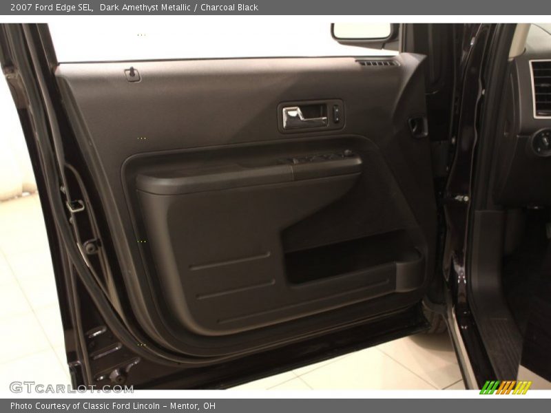 Dark Amethyst Metallic / Charcoal Black 2007 Ford Edge SEL