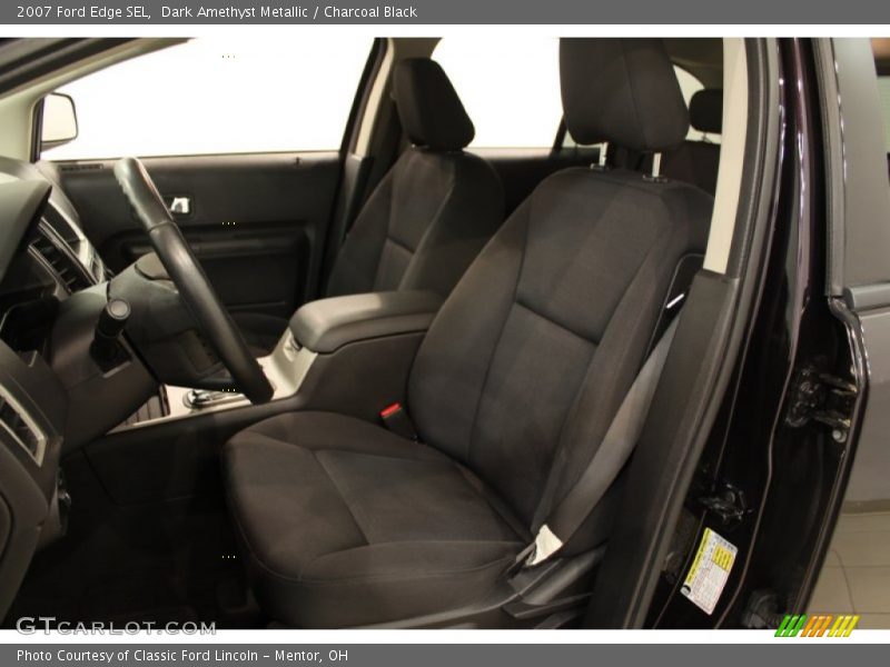 Dark Amethyst Metallic / Charcoal Black 2007 Ford Edge SEL