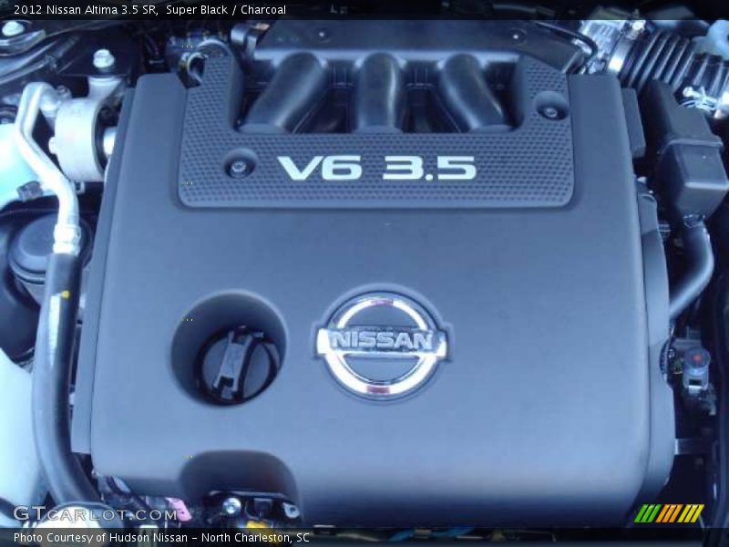 Super Black / Charcoal 2012 Nissan Altima 3.5 SR