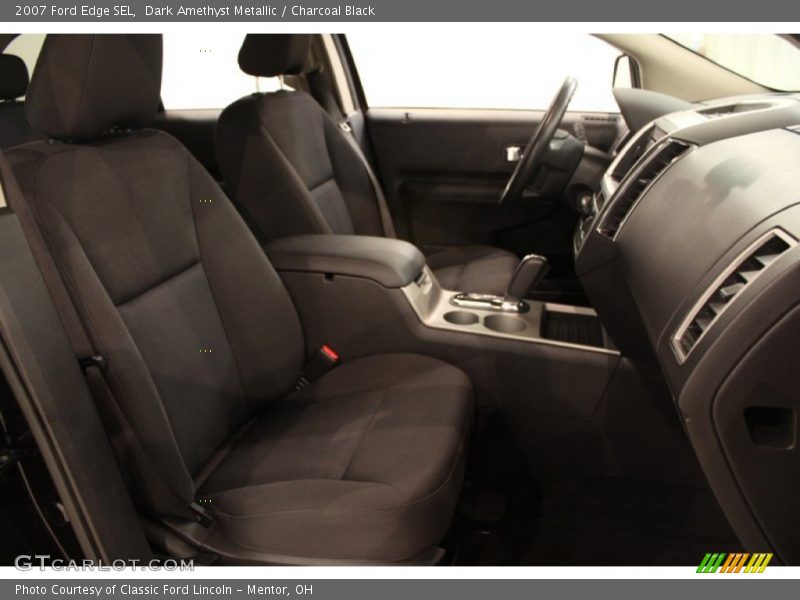 Dark Amethyst Metallic / Charcoal Black 2007 Ford Edge SEL