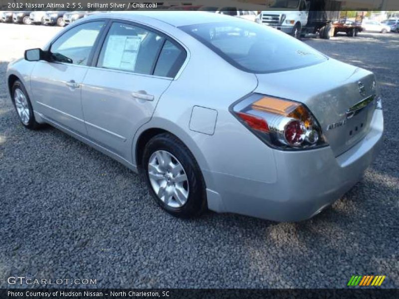 Brilliant Silver / Charcoal 2012 Nissan Altima 2.5 S