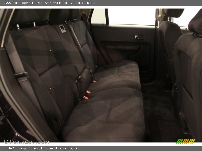 Dark Amethyst Metallic / Charcoal Black 2007 Ford Edge SEL