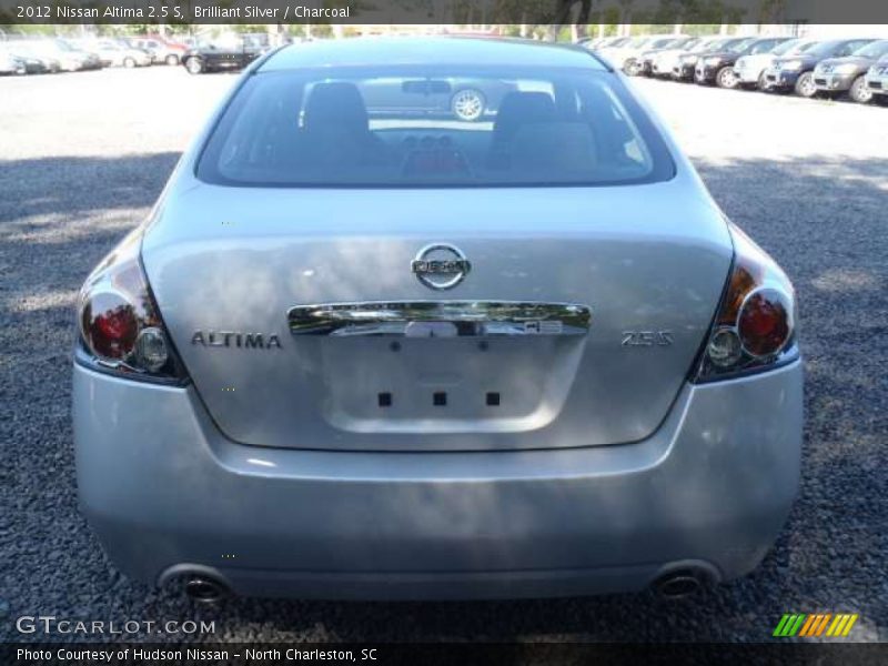 Brilliant Silver / Charcoal 2012 Nissan Altima 2.5 S