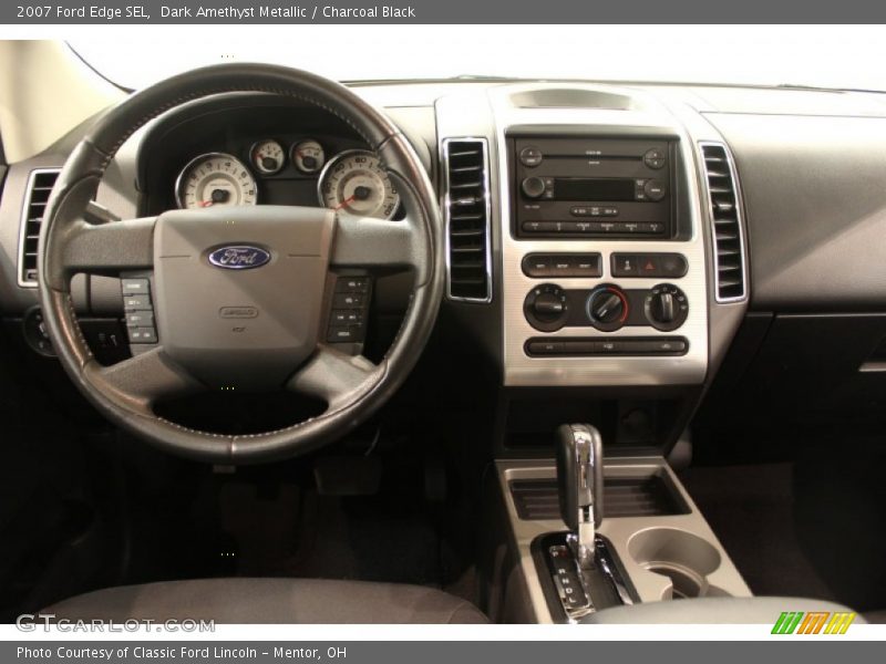 Dark Amethyst Metallic / Charcoal Black 2007 Ford Edge SEL