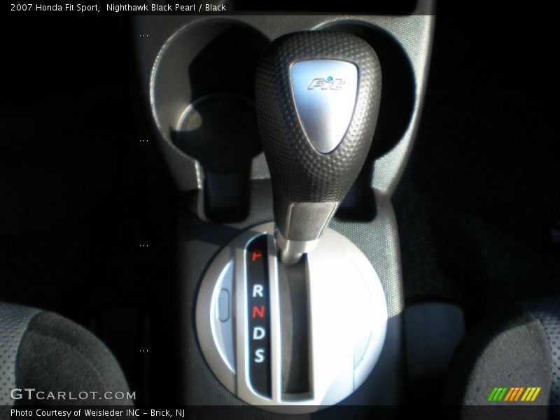 Nighthawk Black Pearl / Black 2007 Honda Fit Sport