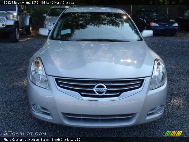 Brilliant Silver / Charcoal 2012 Nissan Altima 2.5 S