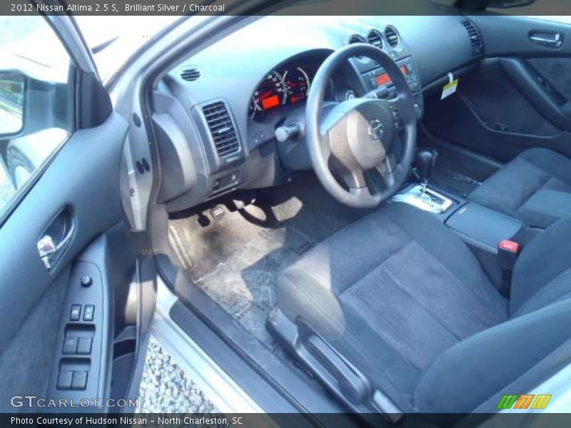 Brilliant Silver / Charcoal 2012 Nissan Altima 2.5 S
