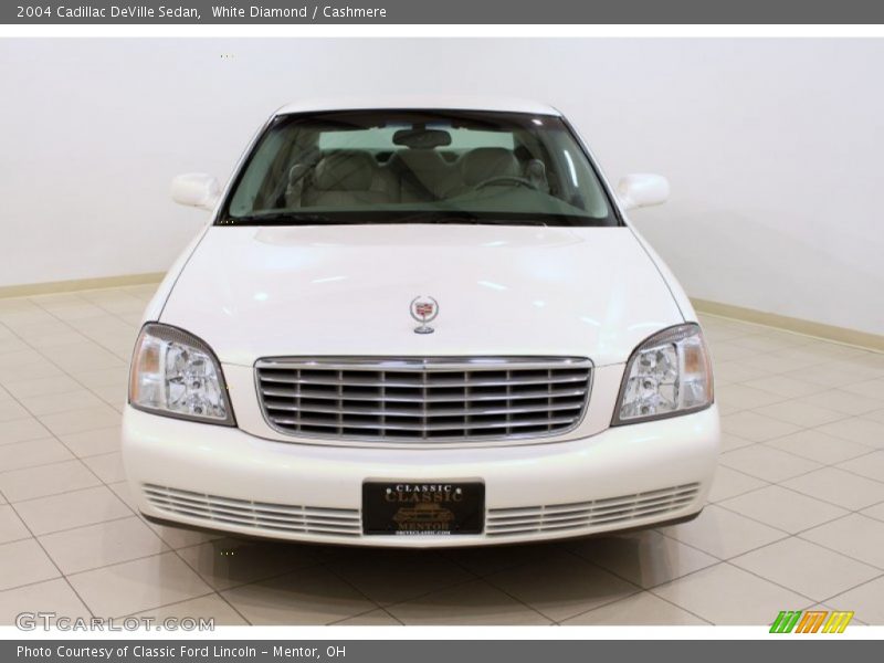 White Diamond / Cashmere 2004 Cadillac DeVille Sedan