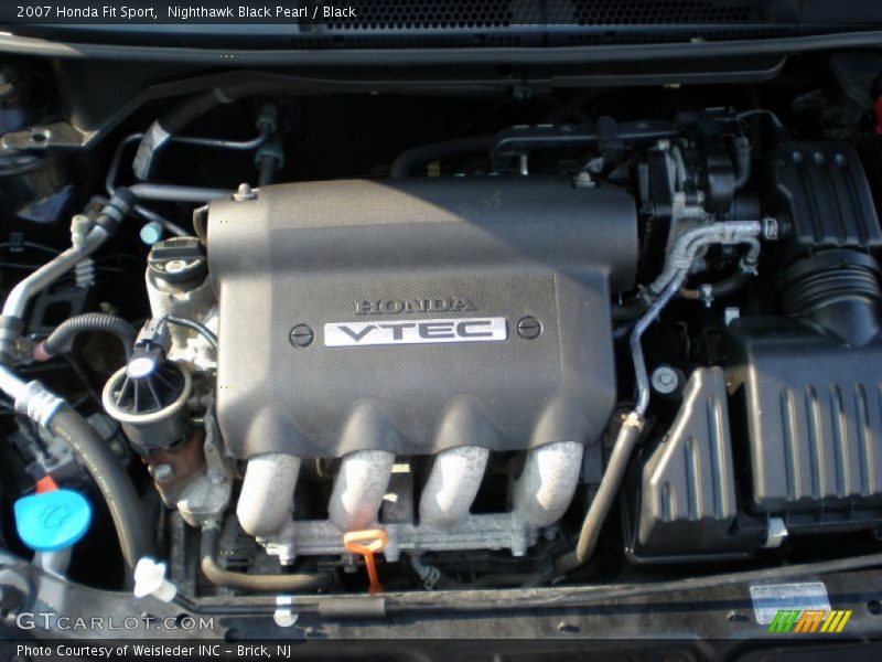 Nighthawk Black Pearl / Black 2007 Honda Fit Sport