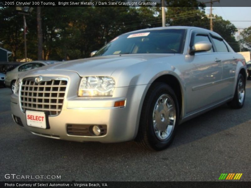 Bright Silver Metallic / Dark Slate Gray/Light Graystone 2005 Chrysler 300 Touring
