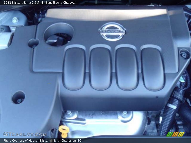 Brilliant Silver / Charcoal 2012 Nissan Altima 2.5 S