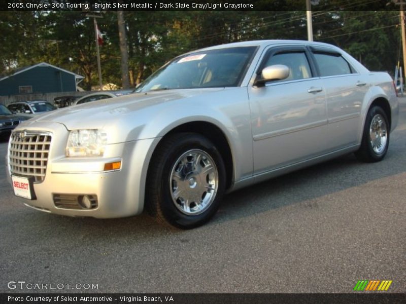 Bright Silver Metallic / Dark Slate Gray/Light Graystone 2005 Chrysler 300 Touring