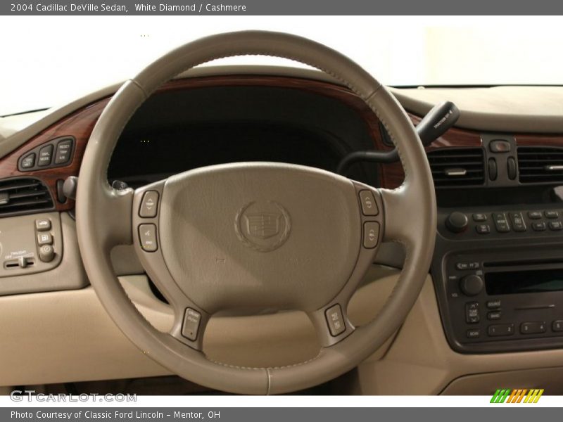 White Diamond / Cashmere 2004 Cadillac DeVille Sedan