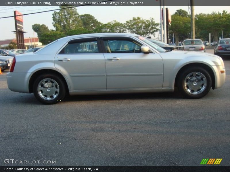 Bright Silver Metallic / Dark Slate Gray/Light Graystone 2005 Chrysler 300 Touring
