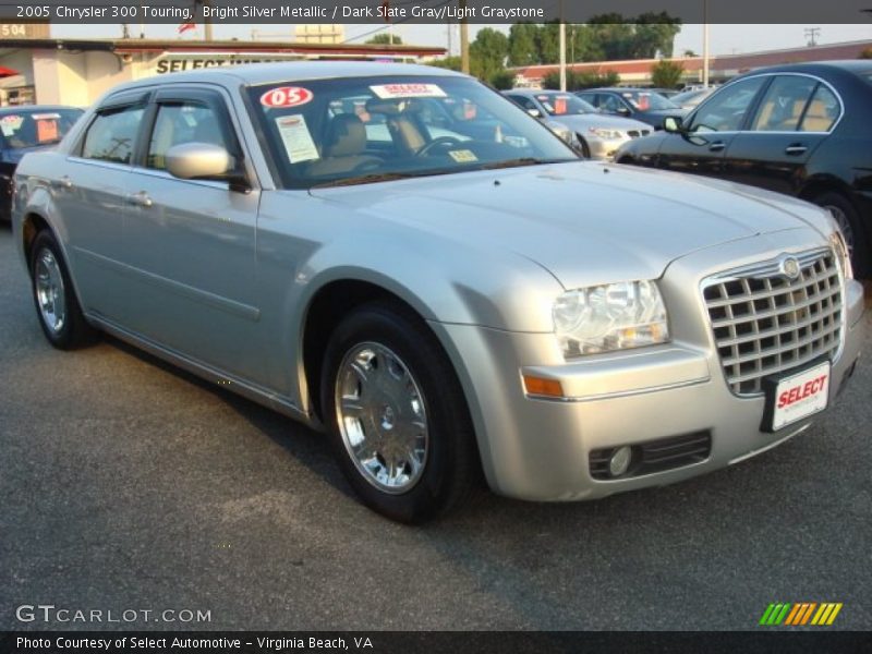 Bright Silver Metallic / Dark Slate Gray/Light Graystone 2005 Chrysler 300 Touring