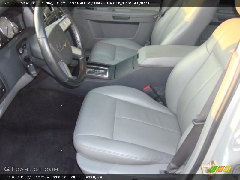 Bright Silver Metallic / Dark Slate Gray/Light Graystone 2005 Chrysler 300 Touring