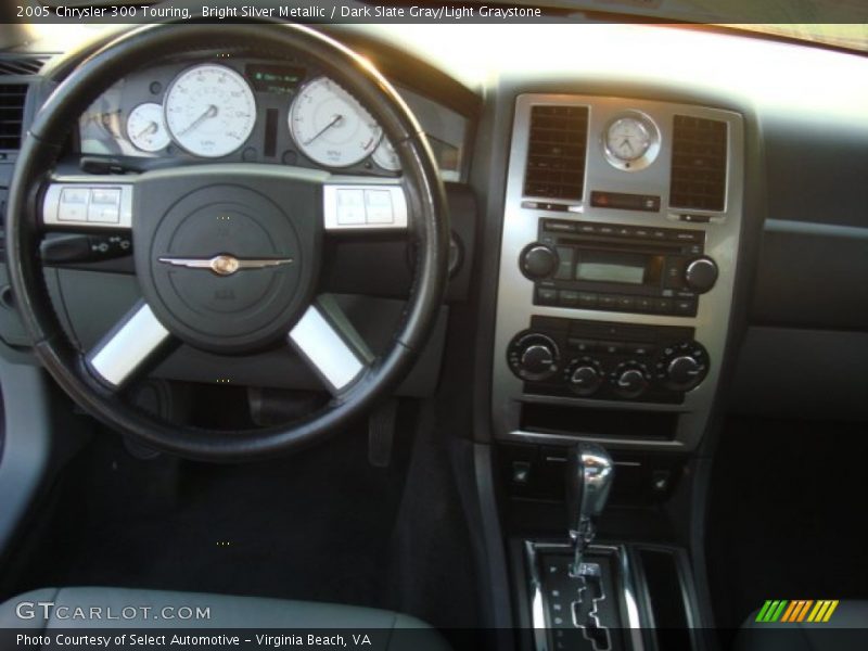 Bright Silver Metallic / Dark Slate Gray/Light Graystone 2005 Chrysler 300 Touring