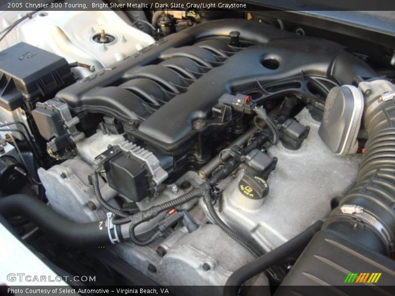 Bright Silver Metallic / Dark Slate Gray/Light Graystone 2005 Chrysler 300 Touring