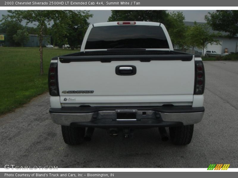 Summit White / Tan 2003 Chevrolet Silverado 2500HD LT Extended Cab 4x4
