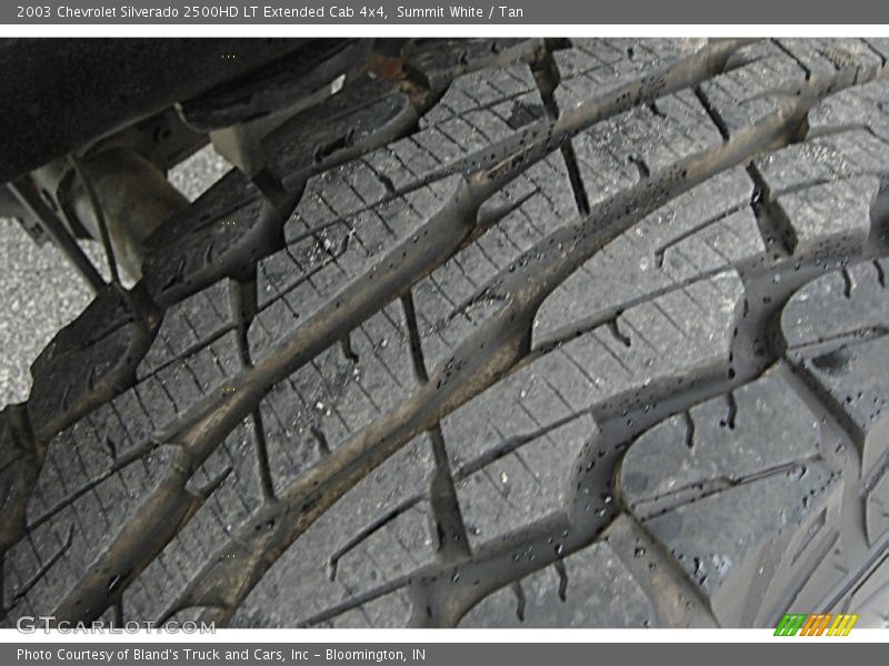 Summit White / Tan 2003 Chevrolet Silverado 2500HD LT Extended Cab 4x4
