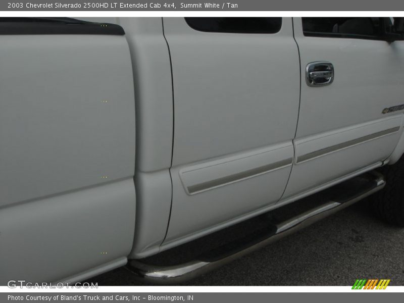 Summit White / Tan 2003 Chevrolet Silverado 2500HD LT Extended Cab 4x4