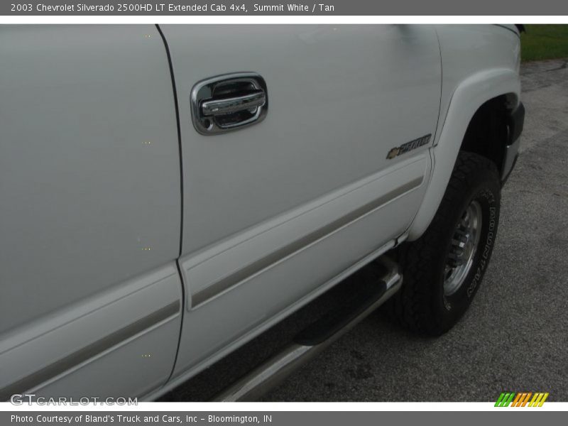 Summit White / Tan 2003 Chevrolet Silverado 2500HD LT Extended Cab 4x4