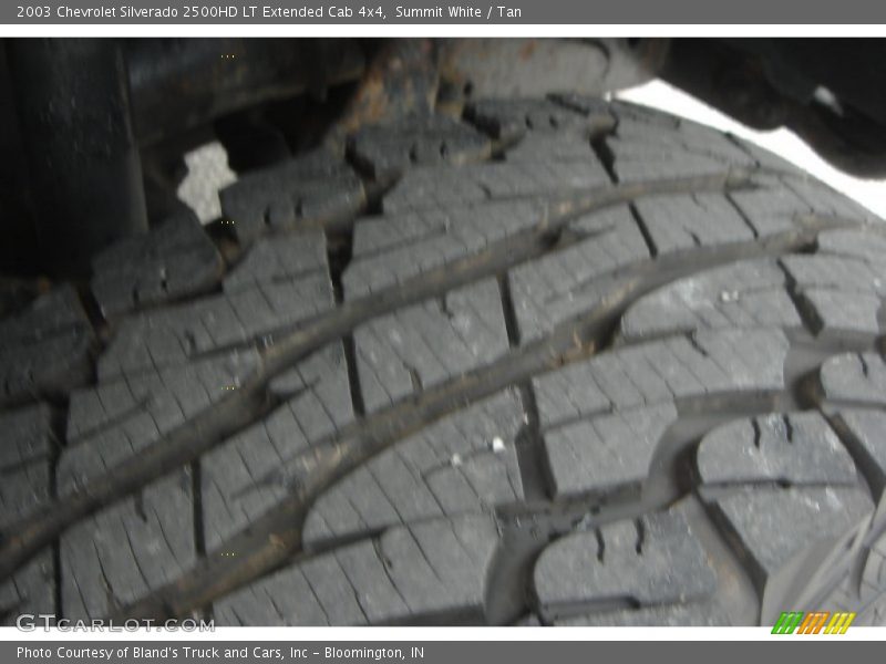 Summit White / Tan 2003 Chevrolet Silverado 2500HD LT Extended Cab 4x4