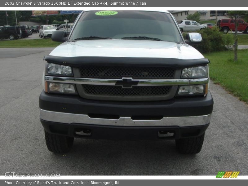 Summit White / Tan 2003 Chevrolet Silverado 2500HD LT Extended Cab 4x4