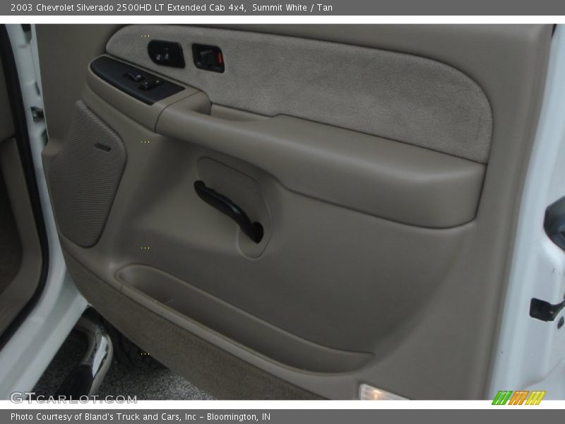 Summit White / Tan 2003 Chevrolet Silverado 2500HD LT Extended Cab 4x4