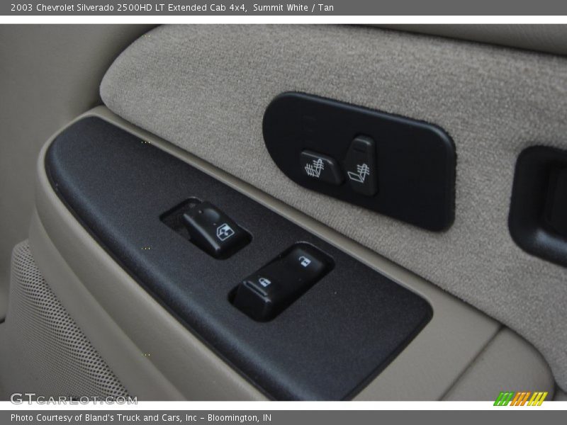 Summit White / Tan 2003 Chevrolet Silverado 2500HD LT Extended Cab 4x4