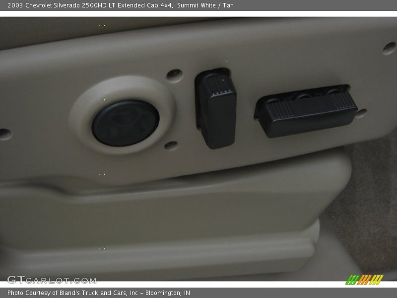Summit White / Tan 2003 Chevrolet Silverado 2500HD LT Extended Cab 4x4