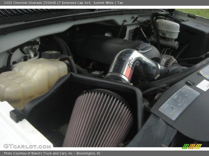 Summit White / Tan 2003 Chevrolet Silverado 2500HD LT Extended Cab 4x4