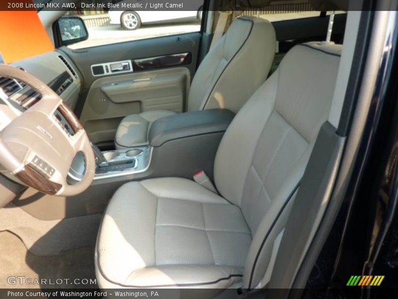 Dark Ink Blue Metallic / Light Camel 2008 Lincoln MKX AWD