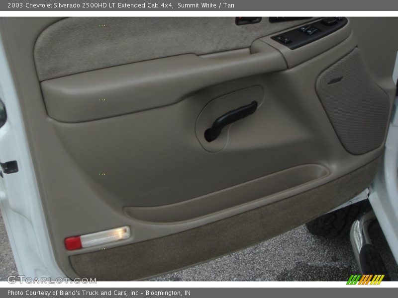 Summit White / Tan 2003 Chevrolet Silverado 2500HD LT Extended Cab 4x4