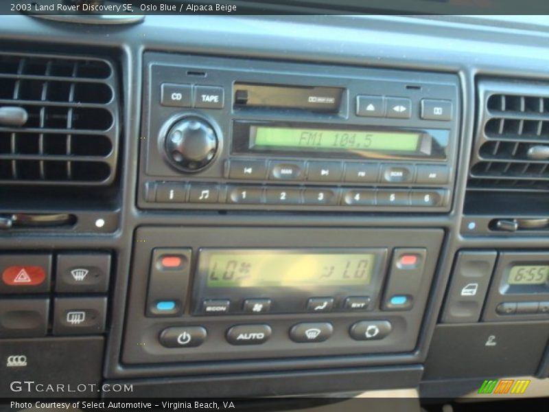 Oslo Blue / Alpaca Beige 2003 Land Rover Discovery SE