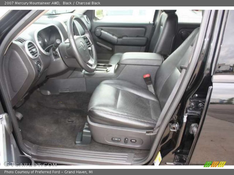 Black / Charcoal Black 2007 Mercury Mountaineer AWD