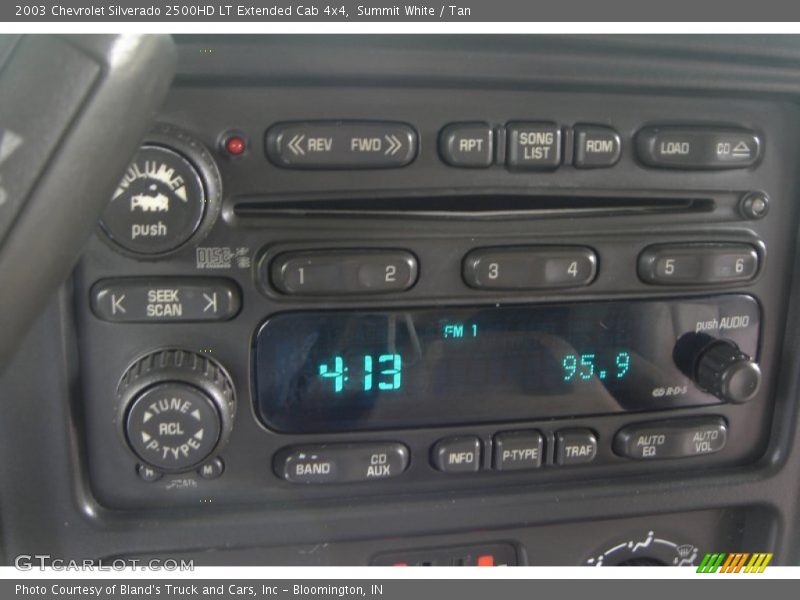 Summit White / Tan 2003 Chevrolet Silverado 2500HD LT Extended Cab 4x4