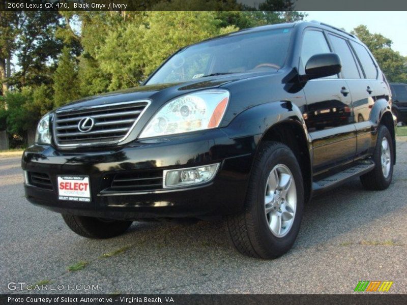 Black Onyx / Ivory 2006 Lexus GX 470