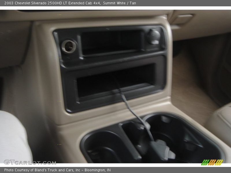 Summit White / Tan 2003 Chevrolet Silverado 2500HD LT Extended Cab 4x4