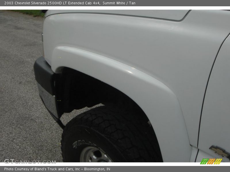 Summit White / Tan 2003 Chevrolet Silverado 2500HD LT Extended Cab 4x4