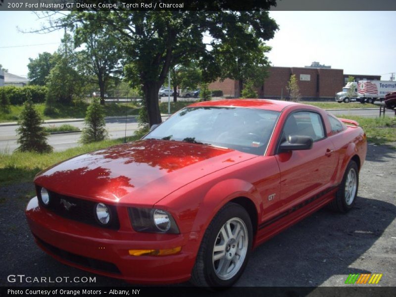 Torch Red / Charcoal 2007 Ford Mustang GT Deluxe Coupe