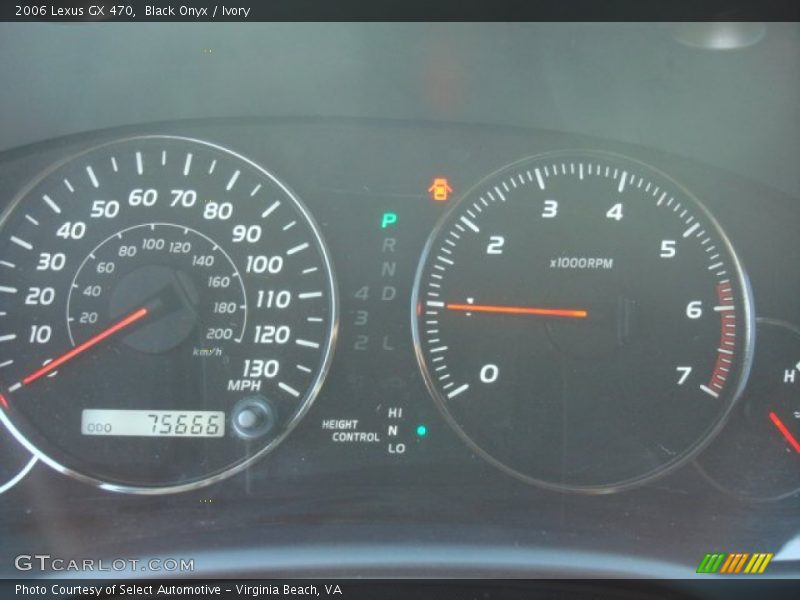 Black Onyx / Ivory 2006 Lexus GX 470