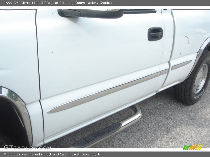 Summit White / Graphite 1999 GMC Sierra 1500 SLE Regular Cab 4x4