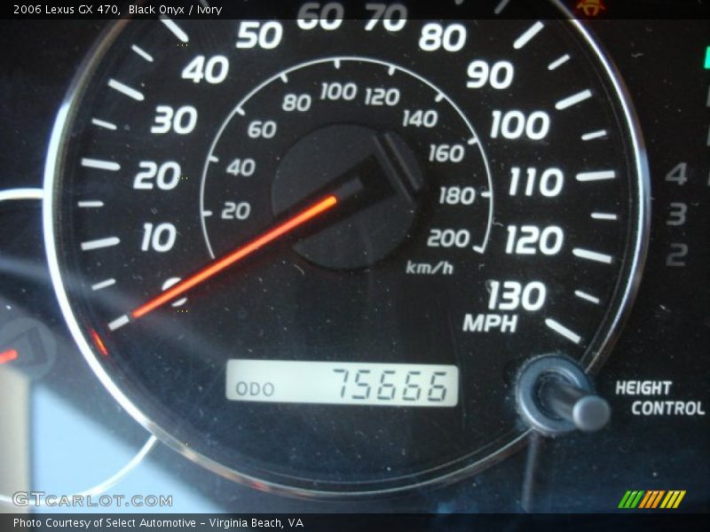 Black Onyx / Ivory 2006 Lexus GX 470