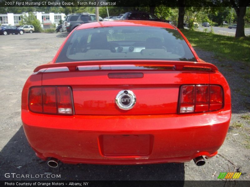 Torch Red / Charcoal 2007 Ford Mustang GT Deluxe Coupe