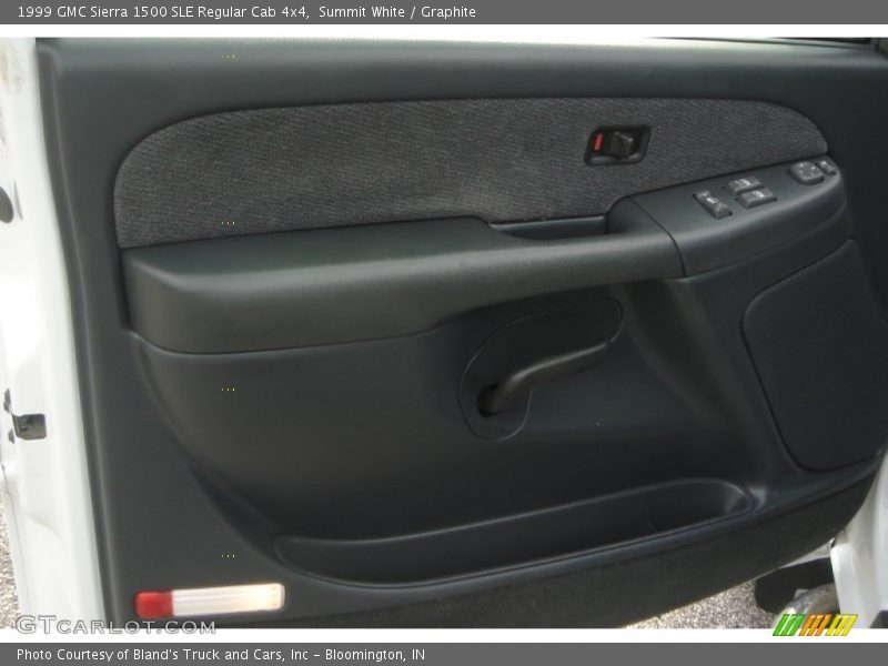 Summit White / Graphite 1999 GMC Sierra 1500 SLE Regular Cab 4x4